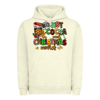 Pigment Pistachio hot cocoa and christmas movies Urban Hoodie - AdoDesignShop