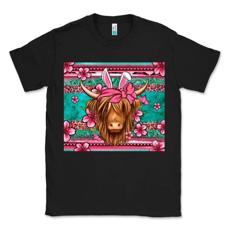 Easter Longhaired Cow Classic Tee by Jasminsmagicworld | Teevron