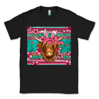 Black easter longhaired cow Classic Tee - Jasminsmagicworld