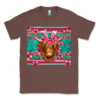 Chestnut easter longhaired cow Classic Tee - Jasminsmagicworld