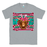 Heather Grey easter longhaired cow Classic Tee - Jasminsmagicworld