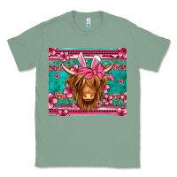 Sage easter longhaired cow Classic Tee - Jasminsmagicworld