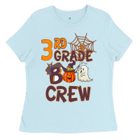 Baby Blue 3rd grade boo crew Ladies Tee - Bettercallsaul