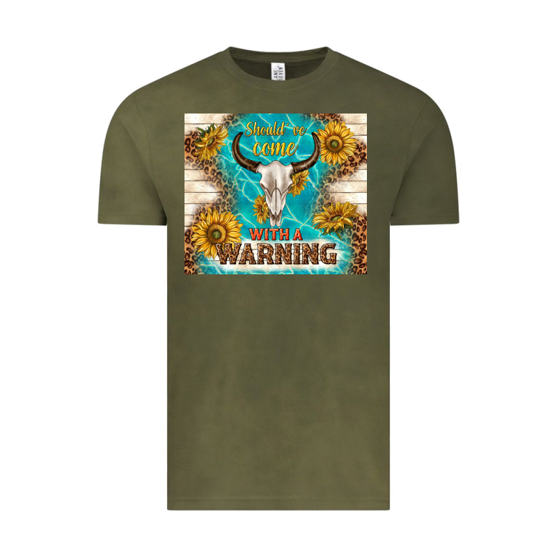 Should Have Come With A Warning Vintage Tee by TumblerDesignByShophia | Teevron