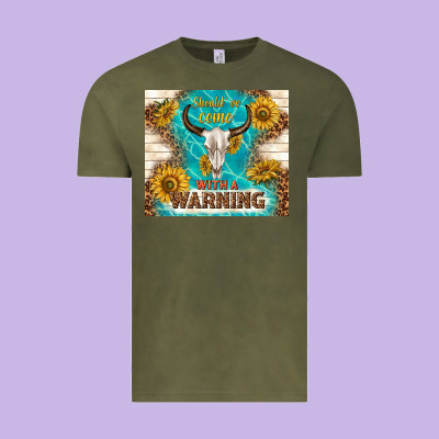 Should Have Come With A Warning Vintage Tee Designed By Tumblerdesignbyshophia
