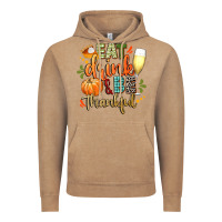 Vintage Coffee eat drink and be thankful Vintage Hoodie - CowGirlArtShop