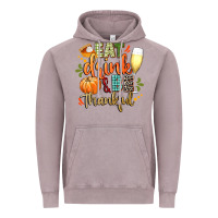 Vintage Zinc eat drink and be thankful Vintage Hoodie - CowGirlArtShop