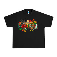 Black cinco de mayo barber Urban Heavy Tee - CowGirlArtShop
