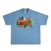 Pebble Blue cinco de mayo barber Urban Heavy Tee - CowGirlArtShop