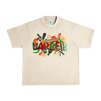 Sandshell cinco de mayo barber Urban Heavy Tee - CowGirlArtShop