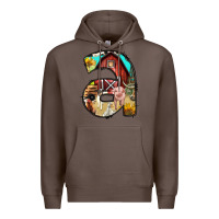 Coffee farm life alphabet lowercase letters a Premium Hoodie - BundleAndBundleShop