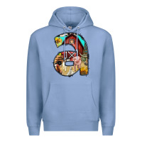 Colony Blue farm life alphabet lowercase letters a Premium Hoodie - BundleAndBundleShop