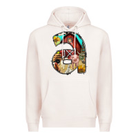 Pale Pink farm life alphabet lowercase letters a Premium Hoodie - BundleAndBundleShop