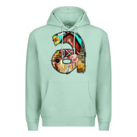 Seafoam farm life alphabet lowercase letters a Premium Hoodie - BundleAndBundleShop