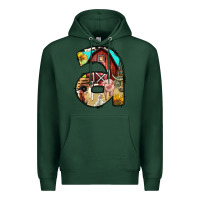 Sports Green farm life alphabet lowercase letters a Premium Hoodie - BundleAndBundleShop