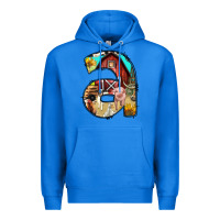 True Royal farm life alphabet lowercase letters a Premium Hoodie - BundleAndBundleShop