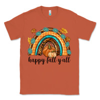 Copper Happy Fall Y'all Classic Tee - texasbilliewilder