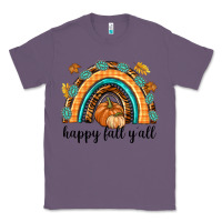 Lavender Happy Fall Y'all Classic Tee - texasbilliewilder