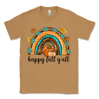 Toasted Coconut Happy Fall Y'all Classic Tee - texasbilliewilder