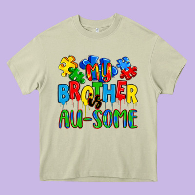 My Brother Is Au Some A Heavy Core Tee Designed By Artiststas