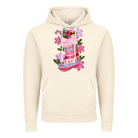 Vintage Artic pink christmas socks Vintage Hoodie - CowGirlArtShop