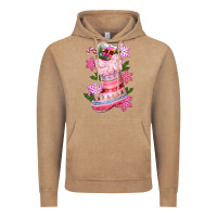 Vintage Coffee pink christmas socks Vintage Hoodie - CowGirlArtShop