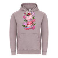 Vintage Zinc pink christmas socks Vintage Hoodie - CowGirlArtShop