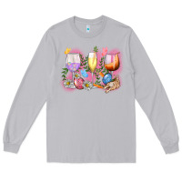Moon Dust Easter wine glasses  Easter Day Long Sleeve Tee - CowGirlArtShop