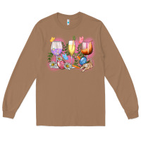 Toasted Coconut Easter wine glasses  Easter Day Long Sleeve Tee - CowGirlArtShop