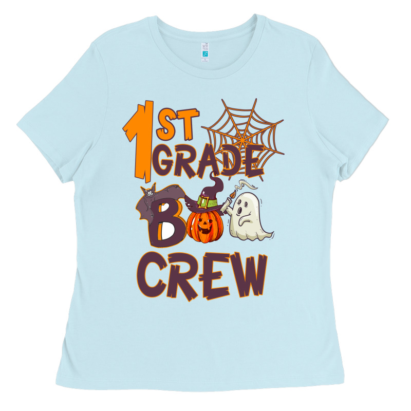 1 St Grade Boo Crew Ladies Tee by Bettercallsaul | Teevron