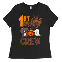 Black 1 st grade boo crew Ladies Tee - Bettercallsaul