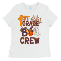 White 1 st grade boo crew Ladies Tee - Bettercallsaul