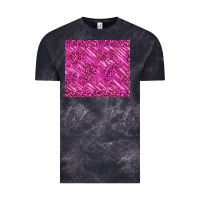 Cloud Black pink glitter with leopard pattern Vintage Tee - TumblerDesignByShophia