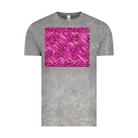 Cloud Rock pink glitter with leopard pattern Vintage Tee - TumblerDesignByShophia