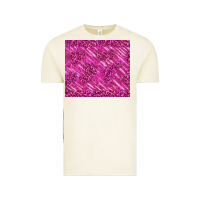Vintage Arctic pink glitter with leopard pattern Vintage Tee - TumblerDesignByShophia