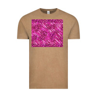 Vintage Coffee pink glitter with leopard pattern Vintage Tee - TumblerDesignByShophia