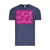 Pink Glitter With Leopard Pattern Vintage Tee | Teevron