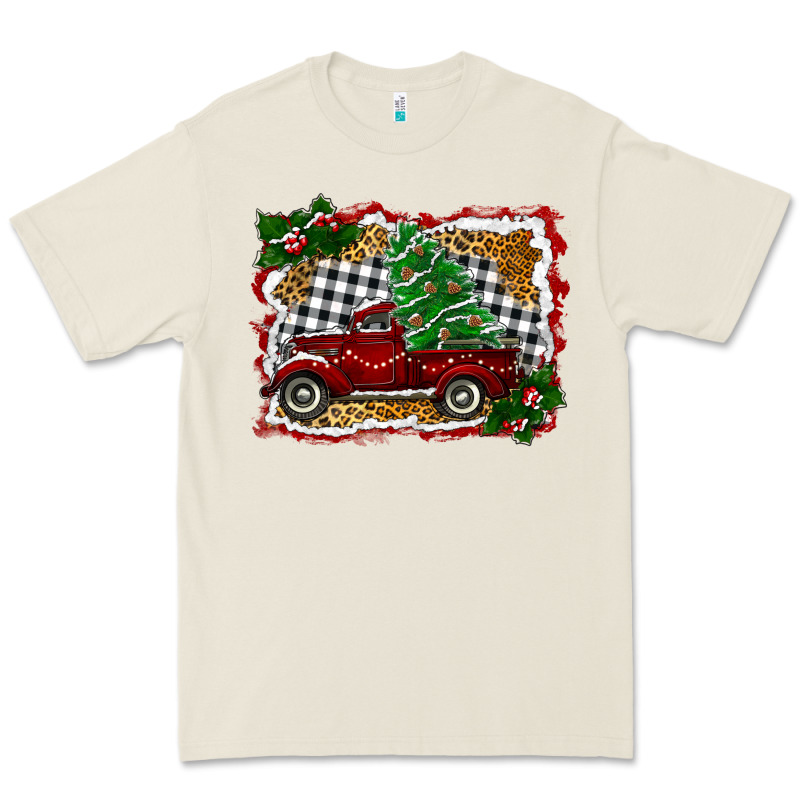 Christmas Truck With Christmas Tree Premium Tee by RanaPortraitStore | Teevron