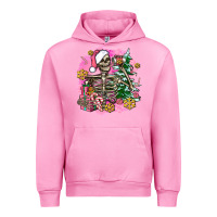 Fuchsia Pink pink coffee gifts christmas skeleton coffee Urban Hoodie - AdoDesignShop