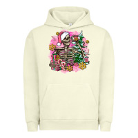 Pigment Pistachio pink coffee gifts christmas skeleton coffee Urban Hoodie - AdoDesignShop