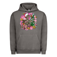 Pigment Tornado pink coffee gifts christmas skeleton coffee Urban Hoodie - AdoDesignShop