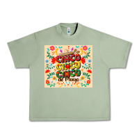 Oil Green cinco cinco cinco de mayo Urban Heavy Tee - CowGirlArtShop