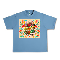 Pebble Blue cinco cinco cinco de mayo Urban Heavy Tee - CowGirlArtShop