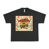 Pigment Black cinco cinco cinco de mayo Urban Heavy Tee - CowGirlArtShop