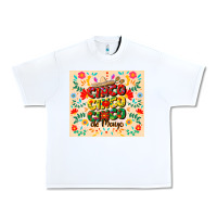 White cinco cinco cinco de mayo Urban Heavy Tee - CowGirlArtShop