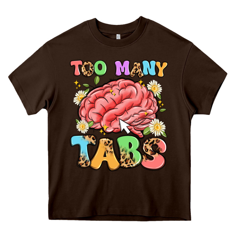 Too Many Tabs Heavy Core Tee by Artiststas | Teevron