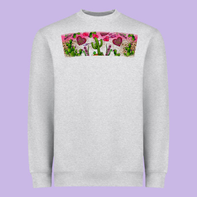 Stuck On You Heavyweight Sweatshirt Designed By Cowhidedigitalart
