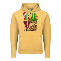 Vintage Mustard love teacher life christmas Vintage Hoodie - CowGirlArtShop