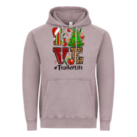 Vintage Zinc love teacher life christmas Vintage Hoodie - CowGirlArtShop