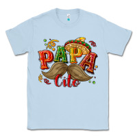 Dusty Blue Papa cito Classic Tee - NancyCooperArtShop